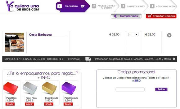 Código promocional Yoquierounodeesos.com